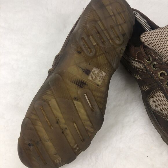 Dr. Martens Kurt Brown Leather Shoes Low Top  Men's Size 8M 9L - Picture 9 of 11